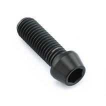 PB Pro Bolt 티타늄 헤드 무두볼트 M7x20 고강도 나사선 너트, T03-블랙M7x1.00mmx20mm