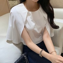 [미나그램] 로랑드 케이프 블라우스