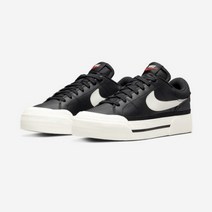 [국내매장판]나이키 스니커즈 우먼스 W 코트 레거시 리프트 단화 블랙 DM7590-001