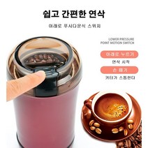 Prosekor 독일수입 멀티 성능 전동 자동 가루 분쇄기, 화이트