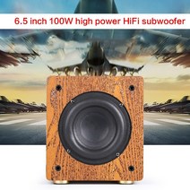 스피커 서브 우퍼 미니 스피커 100w 6.5 인치 고출력 홈 패시브 오디오 diy 홈 시어터 하이파이 발열 대형 자기 스틸, 활기 없는