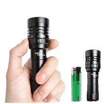제로빔 D5 LED 후레쉬 해루질랜턴 방수랜턴, 후레쉬 단품, 다이빙손등홀더