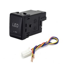 해외 1PC BSM DRL LED 주차 레이더 배터리 전원 공급 장치 스티어링 시트 난방 후면보기 스위치 버튼 닛산, One Size