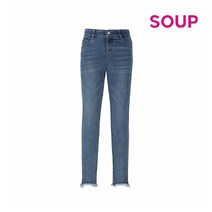 숲 밑단 수술컷 데님팬츠(SW5DP90)