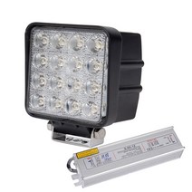 아이맥몰 LS48w 4000루멘 LED 서치라이트 작업등 조명 안개등 집어등, LS48(30)+SMPS100, LED등, 1세트