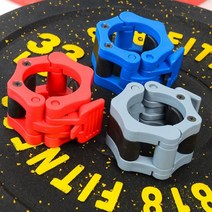 락조 바벨마구리 역기봉 아령덤벨고정 50mm 25mm 한쌍, 블랙