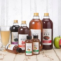 100일 항아리옹기 자연숙성 수제 자연발효 100% 오미자식초 1000ml 생과일 발효식초 핸드메이드 과일식초 마시는 식초