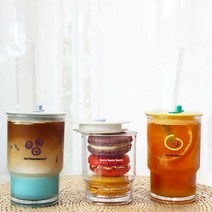 보라보라2 내열 텀블러 보틀 컵 에스텐 오렌지 355ml / 473ml, 02.오렌지 텀블러+옐로우원캡+민트마개 473