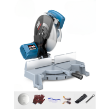 10인치 독일 고속절단기 슬라이딩 각도절단기 목공 테이블쏘 밴드쏘 45도, 255+Jintian120치아톱알루미늄톱날