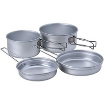 스노우피크 식기세트 알루미늄 티타늄, 알류미늄, 1개