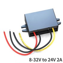 인버터 컨버터 4A 1A 2A 3A 19V 30V 8-32V 12V 24V 전압 안정기 스텝 다운/업 카 보트 전원 벅 부스트 DC, 06 8-32V to 24V 2A