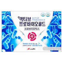 직장인 장건강 혼합 유산균 액티브 프로바이오틱스 골드, 3개 (15%)