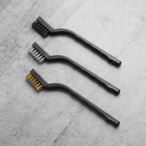 브러쉬 쇠솔 3종 클린 녹제거솔 철솔 와이어 철브러쉬, 상세페이지 참조