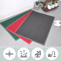 현관발매트 입구발판 현관발판 출입구 식당 가게 레인 60x90, 그린