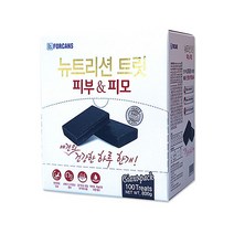 수제간식증정포켄스 뉴트리션트릿 자이언트팩 100P 3종 수제간식증정, 피부&피모, 100개입