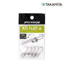 다까미야 팔켄 전갱이 플랫 알파 아징 지그헤드 10호 0.5g, 10호 0.5g-086097
