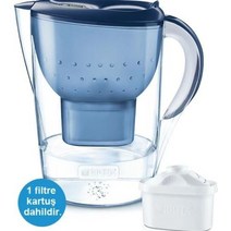 정수기 필터 연수기 BRITA Marella XL 워터 용기 35L 3X MAXTRA 카트리지 포함 흰색 파란색 가정용 주방, 없음, BRITA Marella XL Blue 1 F