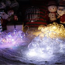 투명 에디슨전구 필라멘트조명 무드등 80P 아이방전등 꼬마전구, 웜