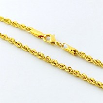 순금목걸이줄 체인 민줄 스네이크 뱀줄 도매 가격 3mm 2030 인치 남성 골드 목걸이 24k 옐로우 컬러 트위