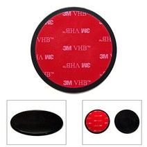 Ramtech 65mm Car Dash Dashboard 3M Adhesive Sticky Suction Cup Mount Disc Disk Pad for Garmin Dezl 5, 1