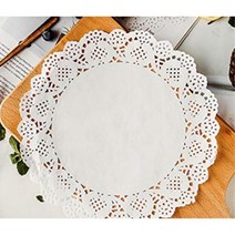 도일리페이퍼 종이 레이스 티코스터 빈티지컵받침, 19