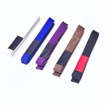 주짓수도복 끈 화이트 블루 퍼플 브라운 검은띠 벨트