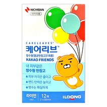 일동제약 케어리브 밴드 방수형 라이언 12매, 1개