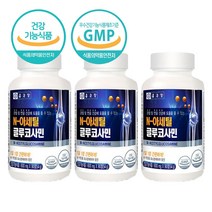 N 아세틸 글루코사민 NAG 분말 정제 식약청인증 무릎관절영양제 MSM 글루코사민 추천 홍화씨 상어연골 해조분말 디메틸설폰(MSM) 알약 60대 70대 관절건강, 관절영양제 3개