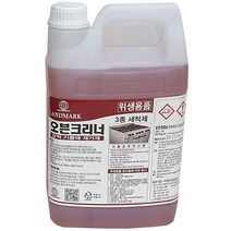 가나다용품 오븐크리너 3.75L -1개숯검정 그릴 후드 후라이팬 주방 오븐 강력기름때제거제, 1개