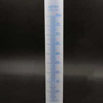 500 ml 플라스틱 측정 실린더 실험실 용품에 대 한 졸업 된 컨테이너 튜브 학교 액세서리에 도구, 한개옵션0