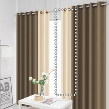포인트암막커튼 70x230cm 5색상 좁은 암막커튼 인테리어