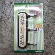 NJE376539냉장고위수납장생활용품 벽걸이후크 3P 클래식 행거 무지 압축선반, 1