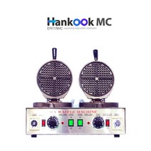 태양산업 아메리칸 원형 2구 업소용 와플 기계 메이커 WPC-450T