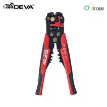 데바 5in1 자동 와이어 스트리퍼 DV-AWS24 다용도 멀티 피복 탈피 터미널단자 압착 전선 절단