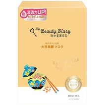 통일초상 도쿄마케팅 미려일기 대두 발효 마스크 4매 [페이스 마스크], 단일, 4개