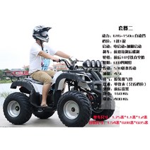 ATV 전 지형 빅불 비치 카 200 자동 변속기 샤프트 회전 장소 명승지 렌탈 이중 충격 방지 모델, 다크 그레이 패키지 2