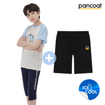 팬콧 팬콧 3color 3PACK 아동 주니어 반팔 반바지 7부바지 셋업 PMU3-1128