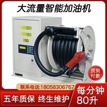 가정용 아파트 가압펌프 온수순환펌프 소형 인버터 지동 차량 급유 기계 12v24v220v 대형 흐름 릴 가솔린 디젤 급유 기계 방폭 전기 오일 펌프, 24V 전자레인지 주유기는 작고