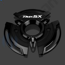nmax pcx 호환슬라이더 프론트 리어 머플러 가드 YAMAHA TMAX 530 SX T CNC 엔진 스테이터 가드 커버 프로, 01 All Black
