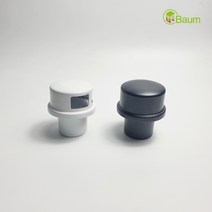 국산 방풍형 후드캡 50 파이, 흰색, 1개