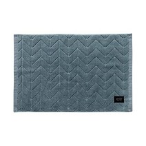 발 매트 러그 sensui 목욕 일제 항균 방취 타월 천 약 45 x 70cm 흡수 속건 고밀도 호텔 사양 세탁 가능한 닦이 포그 그레이, 섀도우블루