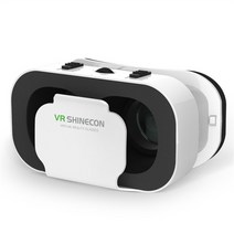 VR 안경 3D 가상 현실 Google Cardboard 용 헤드셋 Android IOS 스마트 폰 HD 렌즈, 01 as shown