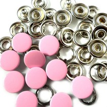 뚜껑 가시 도트 12mm 핑크 10세트(04-713)