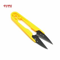 1+1 코텍 쪽가위 색상랜덤(노랑. 레드. 그린) 바느질, 1+1)2개