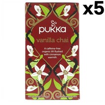 Pukka Herbs 캐모마일 바닐라 마누카꿀 티 20입, 1개