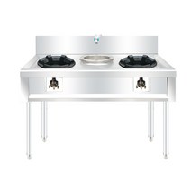 업소용 간택기 2구 국밥 중국집 식당 가스레인지, 상세이페이지 참고, 더블프라이 120x60x80
