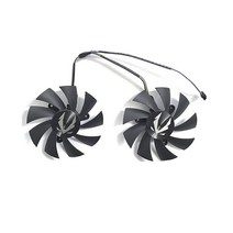 1660TI Zotac GeForce RTX 1660 2060 슈퍼 미니 비디오 카드 냉각 팬용 87MM GA92A2H 0.35A GTX 2070 1660Ti 그래픽 팬, [03] 2pcs logo fan