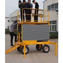 사다리차 유압 1톤트럭리프트 화물 승강기 리프트, 상세 페이지 참고, 500kg 4m 380V/220V 택1