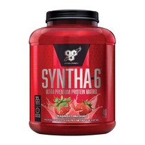 BSN 신타6 울트라 프리미엄 유청 단백질 프로틴 딸기맛 밀크쉐크 2.2Kg, 1개