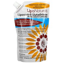 Lipo Naturals Setria가 함유된 리포소말 글루타치온 항산화제 복합체 443ml(15oz), One Color, One Size